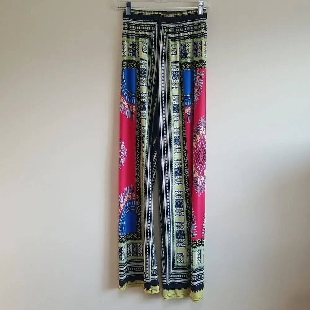 Bohemian Wideleg Pants Sz Medium
